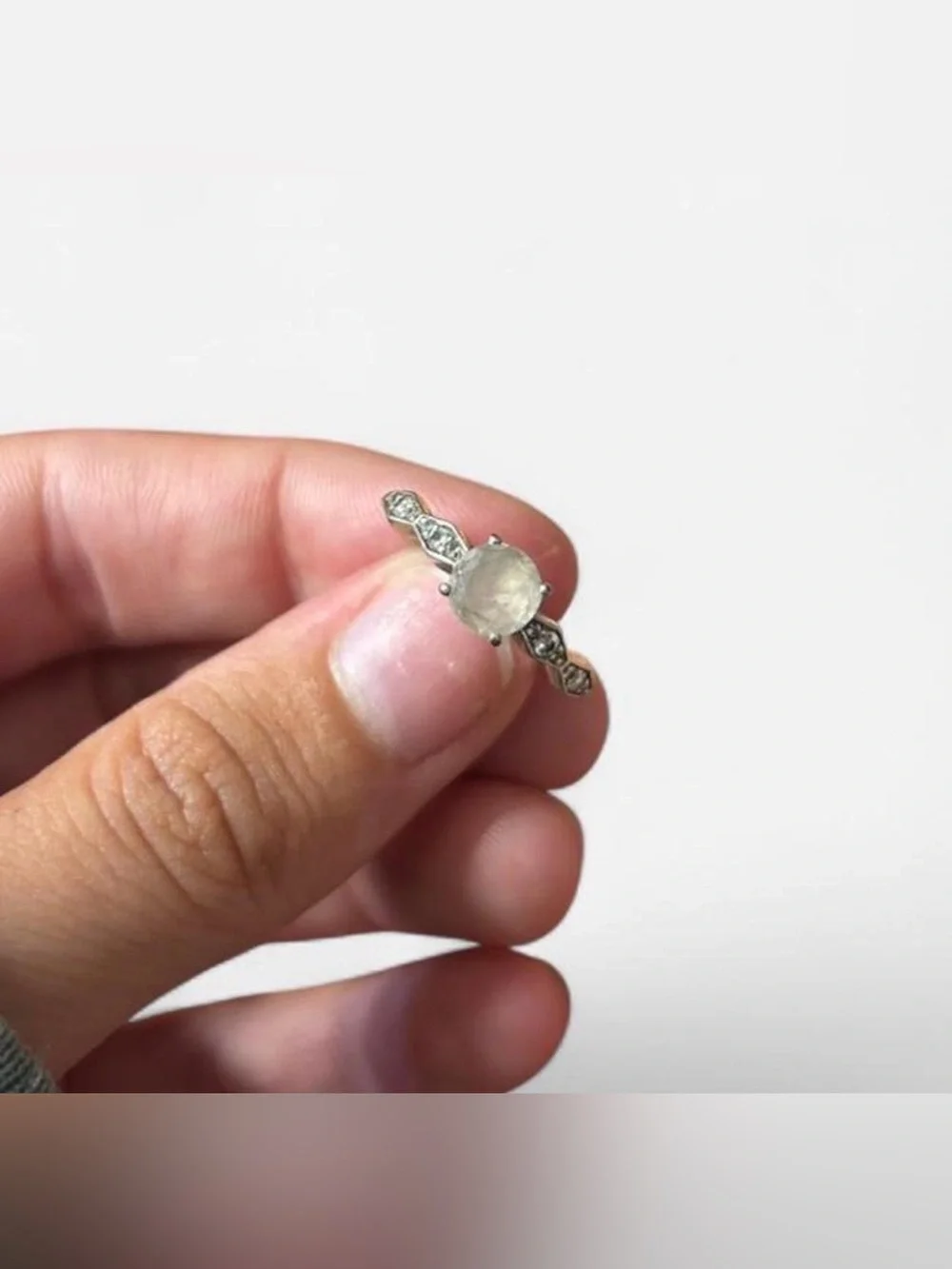 925 Sterling Moonstone Ring